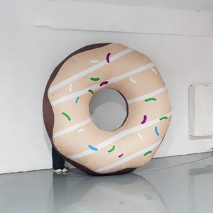 โมเดลโดนัทการ์ตูนเป่าลมสำหรับตกแต่งร้านเบเกอรี่ ร้าน<span class=keywords><strong>ขนม</strong></span> งานเทศกาลคาร์โบไฮเดรต และจัดแสดงในงานอีเว้นท์ - Product Image 3