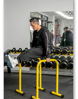 Julyfit Barre de traction portable à hauteur réglable Barre de traction debout pour parallélisme d'entraînement physique en gros