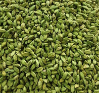 Cardamome verte brute, épice aromatique saine, utilisation alimentaire et pour les boissons, directe