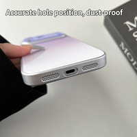 Coque de téléphone de luxe à couverture intégrale avec dégradé de couleurs pour iPhone 17 Air 16 15 14 13 12 11 18 Pro Max
