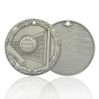 Médaille personnelle de dynamophilie 3D Médailles sportives personnalisées 2D et médaille Badminton