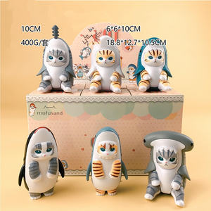 HESPER Cos Alimento para Animales Versión Frutas Figura de Anime Mofusand, Caja Misteriosa Sorpresa, Juego de Caja de Huevos Gachapon, Premios y Juguetes - Product Image 6