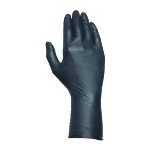 Guanto in nitrile Juba 572NR 7 S, nero - Product Image 1