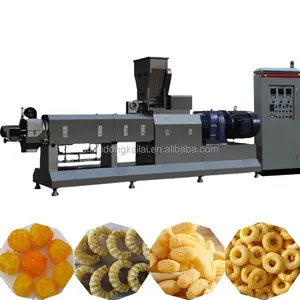 Small Capacity Corn puffed Extruder Snack Machine Expand Corn Snacks Food Machinery Production Line