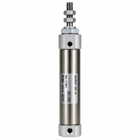 Cilindro Neumático Compacto Sin Vástago 12V/24V/24V/ CDJ2B16-45Z-B para Máquina de Inspección Automática, Sistema de Posicionamiento de Precisión