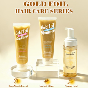 <span class=keywords><strong>Acondicionador</strong></span> Dorado OEM ODM que Restaura y Fortalece el Cabello con Biotina y Pantenol: Suaviza, Desenreda y Repara el Cabello Seco y Dañado - Product Image 3