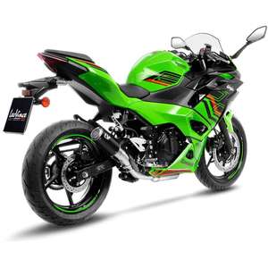 LV Corsa S sistema di scarico moto edizione nera per 2024 2025 KAWASAKI NINJA 500/SE modello 20772 - Product Image 2