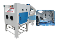 Machine de sablage automatique pour jantes en alliage, cabine de sablage