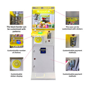 Mini macchina da tavolo con gru ad artiglio a gettoni gioco Arcade <span class=keywords><strong>per</strong></span> bambole piccole - Product Image 4