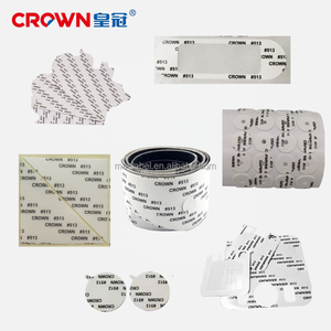Crown 511 512 513 Çift Taraflı Basınca Duyarlı Bant Rulosu Yüksek Sıcaklığa Dayanıklı Dokunmamış Yapışkanlı Montaj Bandı Levha - Product Image 3