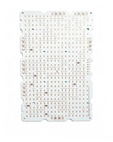 Circuit imprimé en aluminium LED personnalisé, épaisseur 1,2 mm, cuivre 35 µm, certifié RoHS ISO9001, lampe LED MCPCB
