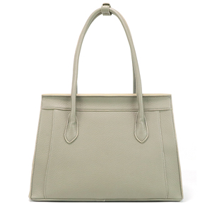 Women PU Leather Shoulder Bag Light Blue Snake Texture Flap Tote Handbag Large Capacity Office Bag - Product Image 3