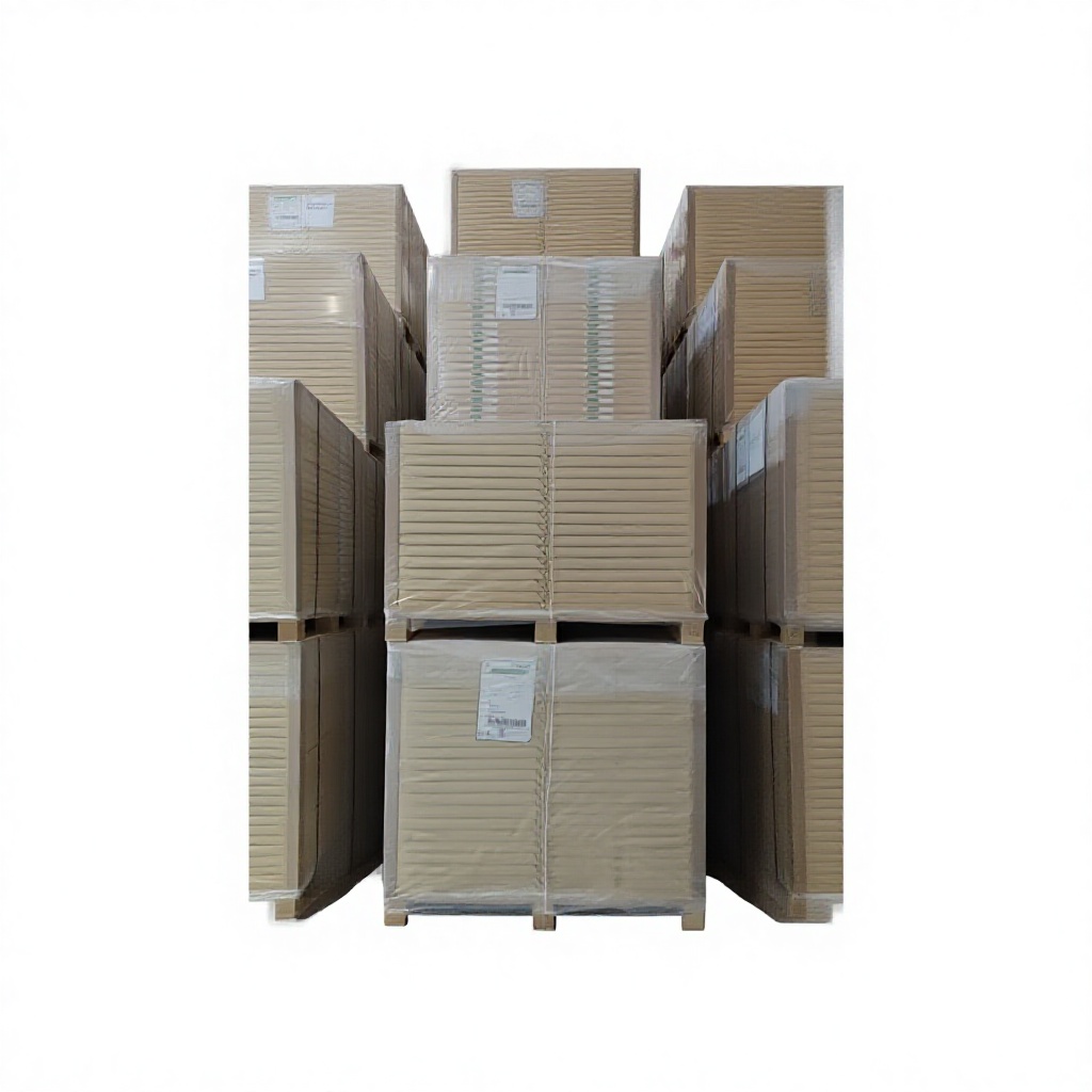 Food Grade Recyclable Folding Box Customized Coated White Cardboard Paper Ivory Board