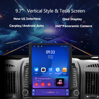 Écran Tesla vertical de 9,7 pouces, lecteur multimédia Android pour voiture, pour Fiat Ducato Jumper Boxer 2006-2018, autoradio