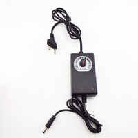 Adaptateur universel de transformateur d'alimentation réglable 9V-24V 1A, chargeur électrique AC 100-240V vers DC 5.5*2.5mm pour bande LED CCTV