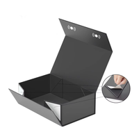 Nueva Caja de Regalo Plegable Magnética de Papel con Logotipo Grande de Diseño Personalizado, Caja de Regalo Plegable de Cartón Rígido de Lujo