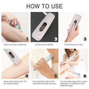 Mini máquina portátil parpadea sin dolor todo el cuerpo depiladora Lazer depiladora permanente Ipl depilación láser <span class=keywords><strong>en</strong></span> el hogar 33*10mm2 - Product Image 4