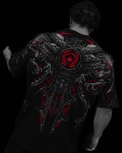 XIANGYU 2026 T-shirt <span class=keywords><strong>Uomo</strong></span> Oversize Viola Cotone Pesante Stile Gotico Streetwear per <span class=keywords><strong>Uomo</strong></span> <span class=keywords><strong>Abbigliamento</strong></span> <span class=keywords><strong>Dark</strong></span> Fantasy - Product Image 6