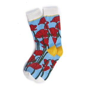 European American Custom Personalized Jacquard Mid <b>Long</b> <b>Socks</b> Retro Style Breathable <b>Long</b> Cotton Trendy <b>Socks</b> - Product Image 2