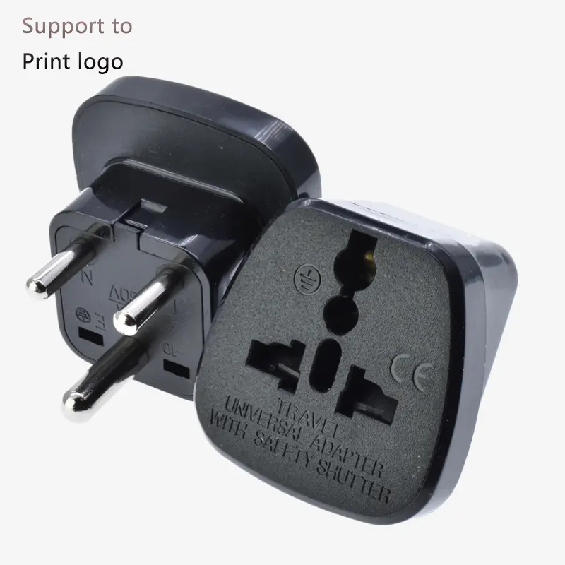 Großhandel Südafrika Stecker Adapter Universal Power Outlet Converter Typ D Kleine tragbare Universal Plug zu Inida stecker adapter