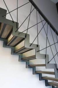 Rampe d'<span class=keywords><strong>escalier</strong></span> sur mesure finition satinée prix d'usine Main courante pour la maison ou le bureau <span class=keywords><strong>Escalier</strong></span> pour sol intérieur et extérieur - Product Image 6