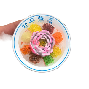 Yijia luoyang จานกลืนแช่แข็ง<span class=keywords><strong>อา</strong></span>หารพิเศษเล่นเรซิ่นตู้เย็นสติ๊กเกอร์ก๋วยเตี๋ยวเส้นสามชิ้นตัด - Product Image 2