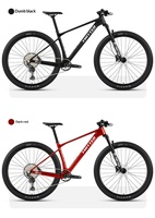 Vélo de montagne TWITTER M9 avec guidon en fibre de carbone, transmission M8100 12 vitesses, suspension avant, freins à disque à huile XC Cross-Country, roues 29/27,5 pouces