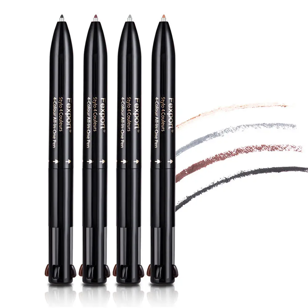 Hot selling 4-in-1 eyebrow pencil private label eyebrow pencils