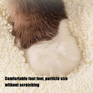 Litière <span class=keywords><strong>pour</strong></span> chat en cassave naturelle 99,9 % sans poussière, super absorbante, à agglomération rapide, contrôle des odeurs, <span class=keywords><strong>pour</strong></span> tous les types <span class=keywords><strong>de</strong></span> chats - Product Image 2