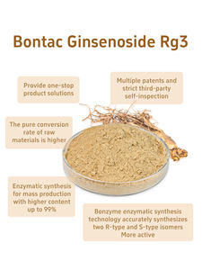 Bontac 90% độ tinh khiết cao ginsenoside Rg3 nhà máy trực tiếp bán buôn cao tập trung chiết xuất nhân sâm CAS 38243 - Product Image 5