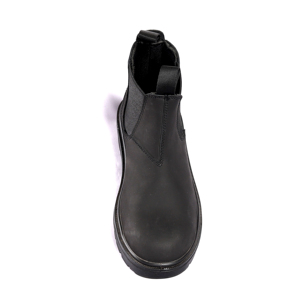Scarpe Antinfortunistiche in Pelle Nabuk Antiurto e Antiperforazione, Calzature da Lavoro Slip-on per <span class=keywords><strong>Uomo</strong></span>, Suola in Gomma, <span class=keywords><strong>Stivali</strong></span> Industriali da Fabbrica - Product Image 3