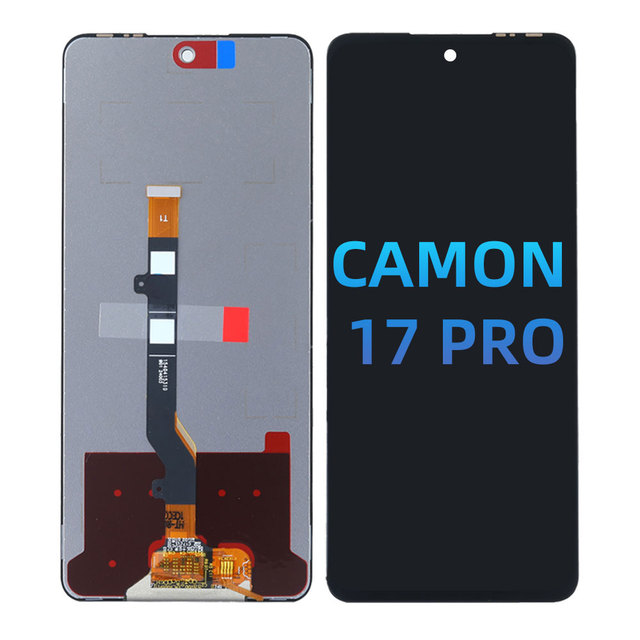 Mobile Phone LCD for TECNO Camon 17 Pro CG8 6.5 Inch Replacement Digitizer Assembly with In-cell Technology 1 Year Warranty