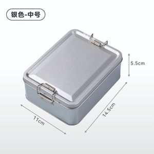 Cấp thực phẩm hình chữ nhật tinplate kim loại hộp thiếc cho bánh sử dụng cho bánh sô cô la kẹo bao bì - Product Image 6