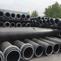 Tuyau de dragage flexible en UHMWPE HDPE de 20 pouces pour l'alimentation en eau à haute pression, longue durée de vie