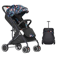Landau de poche personnalisé Landau Poussoir Buggy Multifonction Landau pliable léger Poussette pour bébé Système de voyage