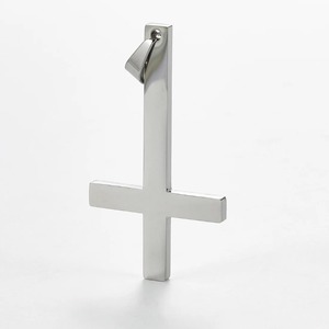1Pc Stainless Steel Upside Down <b>Cross</b> <b>Pendant</b> For Necklace Dainty Women <b>Men</b> Christian Inverted <b>Cross</b> Charm Simple Jewelry Gifts - Product Image 4