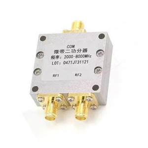 Répartiteur de puissance SMA de type N 1 à 2 voies 1500-8000MHz Large bande 20dB <span class=keywords><strong>Isolation</strong></span> 1.5 VSWR - Product Image 1