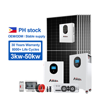 Système Solaire Domestique 10kW 15kW 20kW 30kW avec Batterie LiFePO4 pour Alimentation de Secours en Cas de Panne de Courant – Prêt à l'emploi depuis l'Entrepôt Nigérian