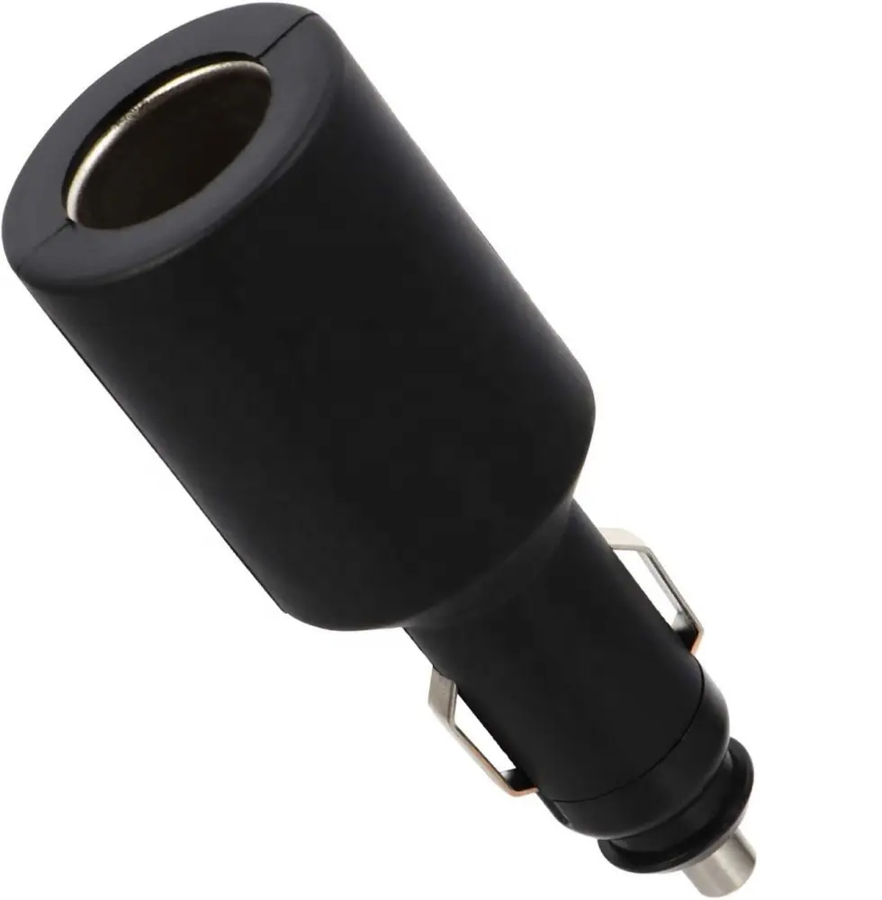 Automotive DC12-24V Button Car Cigarette Lighter Socket Power Element Socket Plug Converter