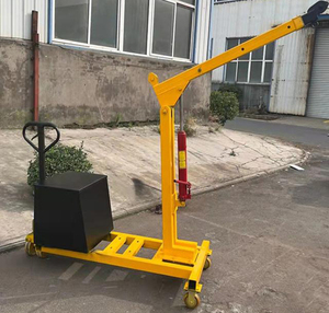 HAOY 800 KG Usine Directement Moins Cher Atelier <span class=keywords><strong>Maison</strong></span> Colonne Camion Monté Jib Grue - Product Image 6