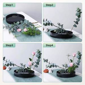 Support à fleurs Kenzan en acier inoxydable pour Ikebana, outil d'arrangement pour la maison et le jardin, durable et luxueux - Product Image 3