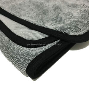 ผ้าขนหนูเช็ดมือไมโครไฟเบอร์เช็ดรถ600gsm สีเทาสีเทาขนาด50x80ซม. 2023 - Product Image 1