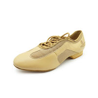 BD LOGO personnalisé nouveau en cuir maille unisexe enseignement et formation hommes chaussures de danse de salon chaussures de danse latine pour femmes pas cher