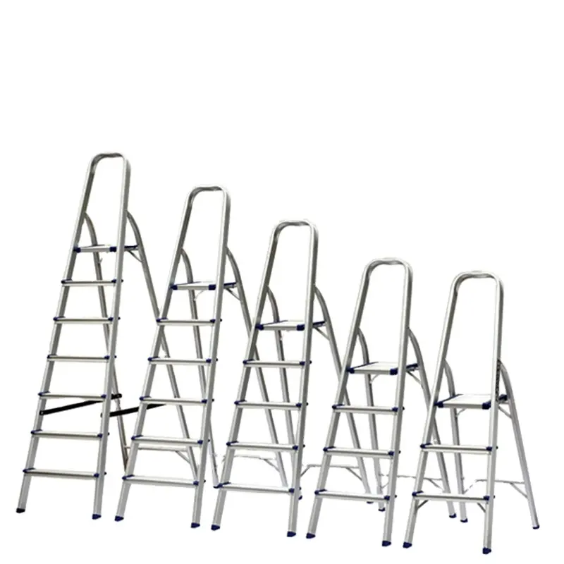 3 Stap Huishoudelijke Aluminium Ladder Stepping Aluminium Ladder Interieur Handig Ladder