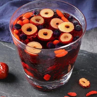 Thé aux herbes de Bozhou - Thé en sachet de style TikTok, mélange de mûre, de datte rouge et de baies de goji