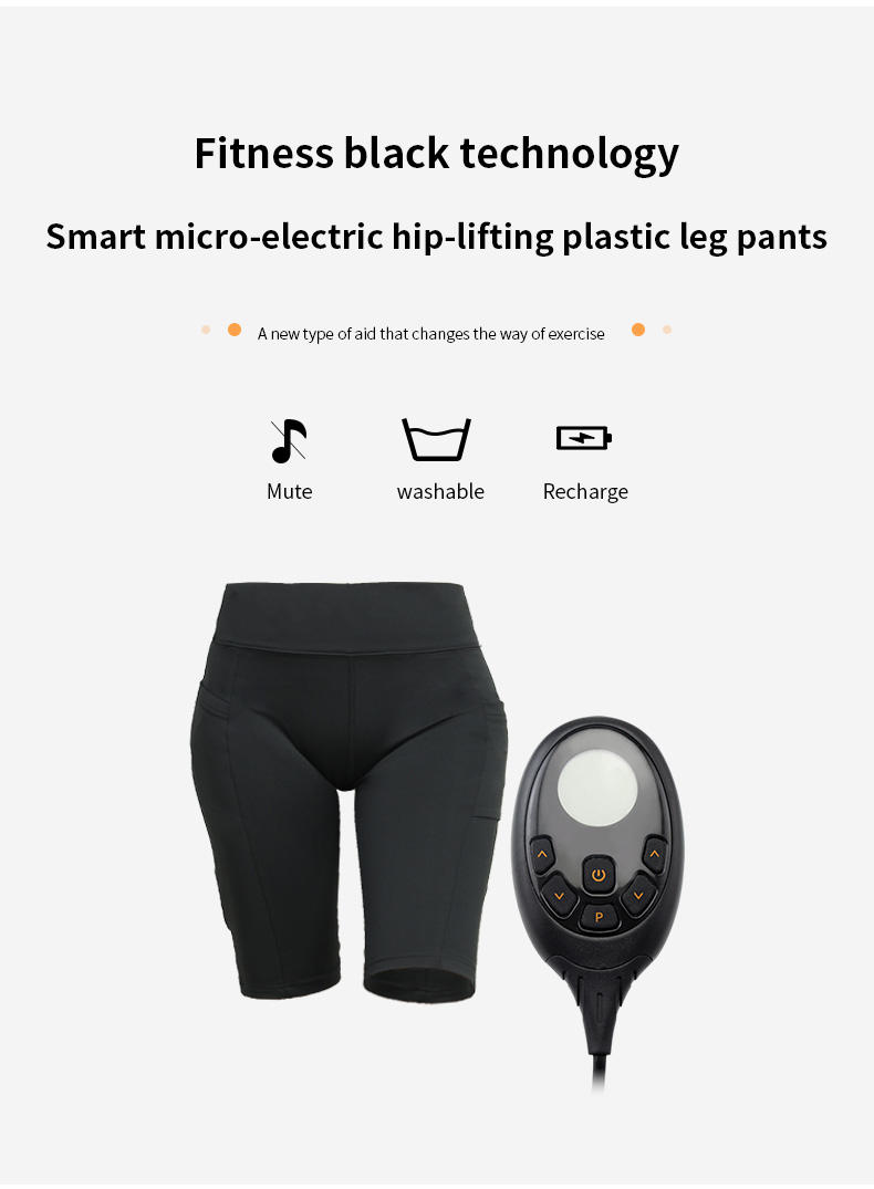 Home Gym Exercise Electric Stimulation Ems Training  Buttock lifting Gym Shorts Ems Pants Body Sculpting with Energy Box