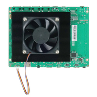 Mini PC industriel AMD avec processeur Ryzen 7 8845HS ou 5 7640HS, 2 ports 10G, 2 ports 2.5G, 4 ports LAN, pare-feu, combo CPU/RAM, carte mère AI NAS