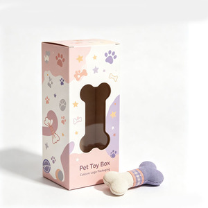Wholesale Printed Pet Toy Packaging <b>Box</b> Foldable Corrugated Paper Gift <b>Box</b> for <b>Cat</b> Dog Pet Toys Custom Size - Product Image 5