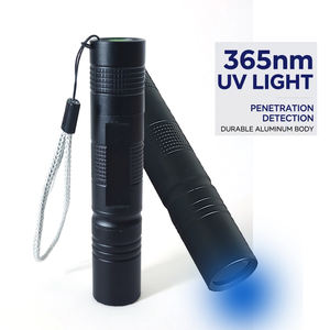 Meilleure <span class=keywords><strong>torche</strong></span> en alliage d'aluminium EDC 18650 avec lumière UV 3W 365 nm Lampe de poche à lumière noire Ampoule LED - Product Image 1