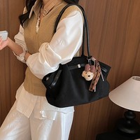 Tas Selempang Wanita untuk Kegunaan Sehari-hari, Berbagai Pilihan Warna, Model Retro dengan Tali Serut, Grosir Tas Selempang Wanita